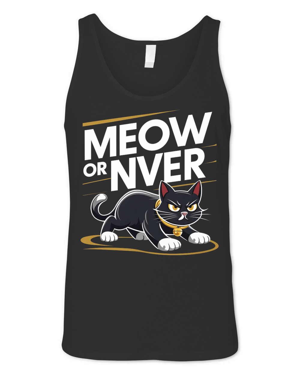 Meow or nver Unisex Jersey Tank