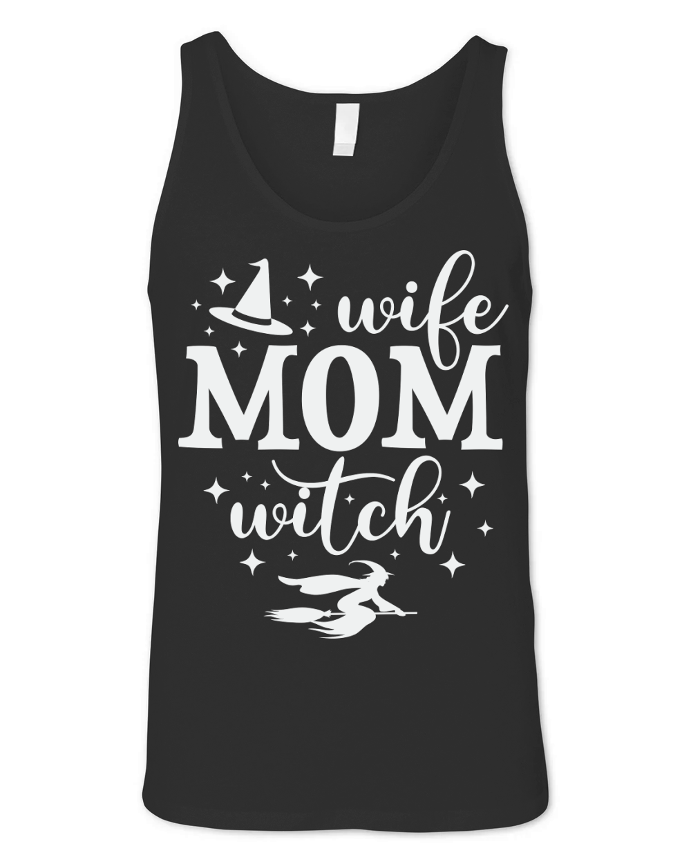Mom Wife Witch 6 Unisex Jersey Tank