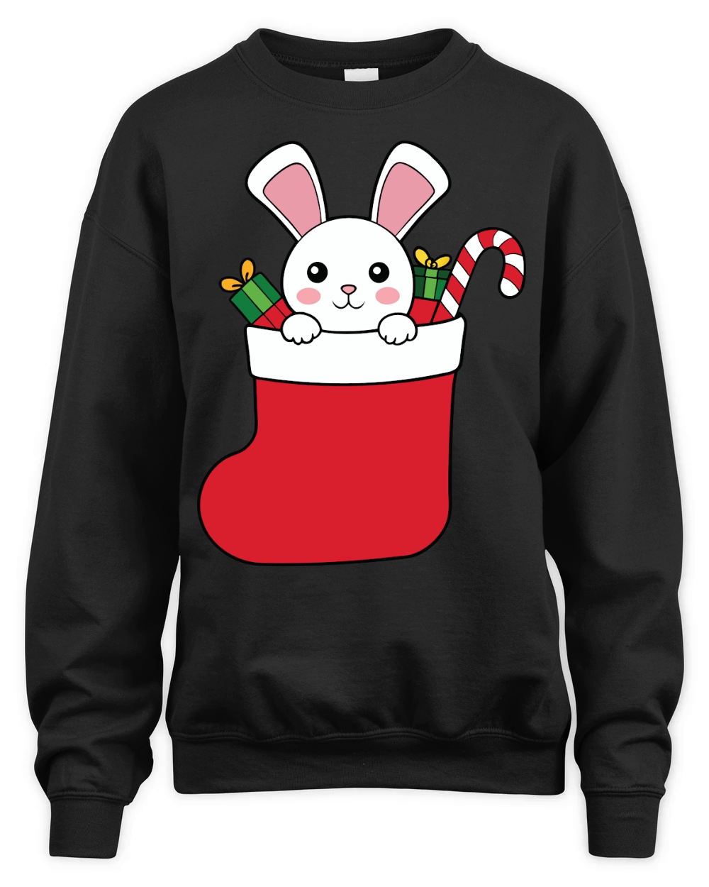 Christmas Rabbit 04 Unisex Premium Crewneck Sweatshirt