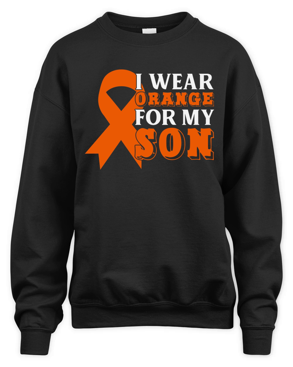 I Wear Orange for my Son Unisex Premium Crewneck Sweatshirt