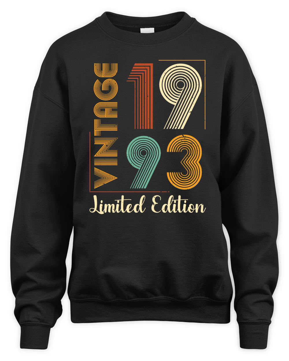 Vintage 1993 Limited Edition Birthday T Shirt Design (1) Unisex Premium Crewneck Sweatshirt