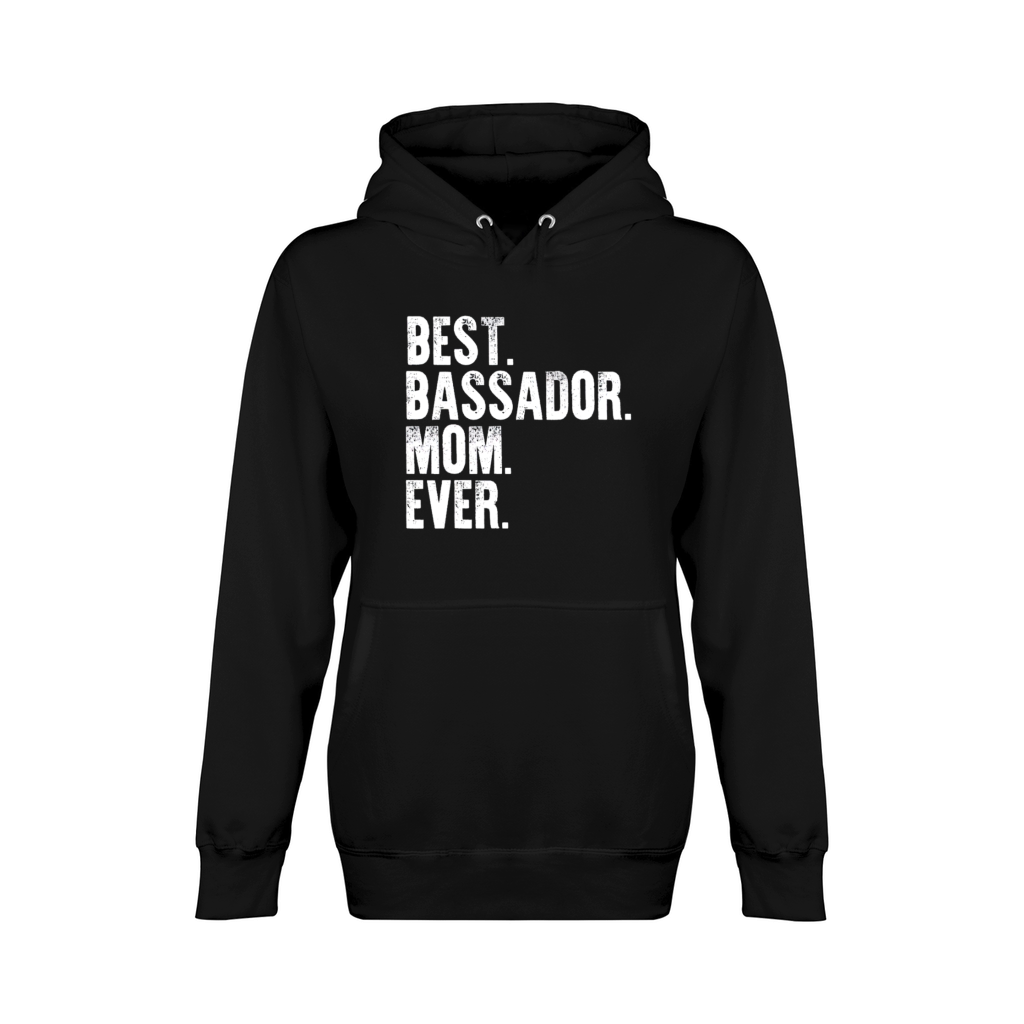Best Bassador Mom Ever Funny Vintage Dog Mother Da Unisex Premium Pullover Hoodie