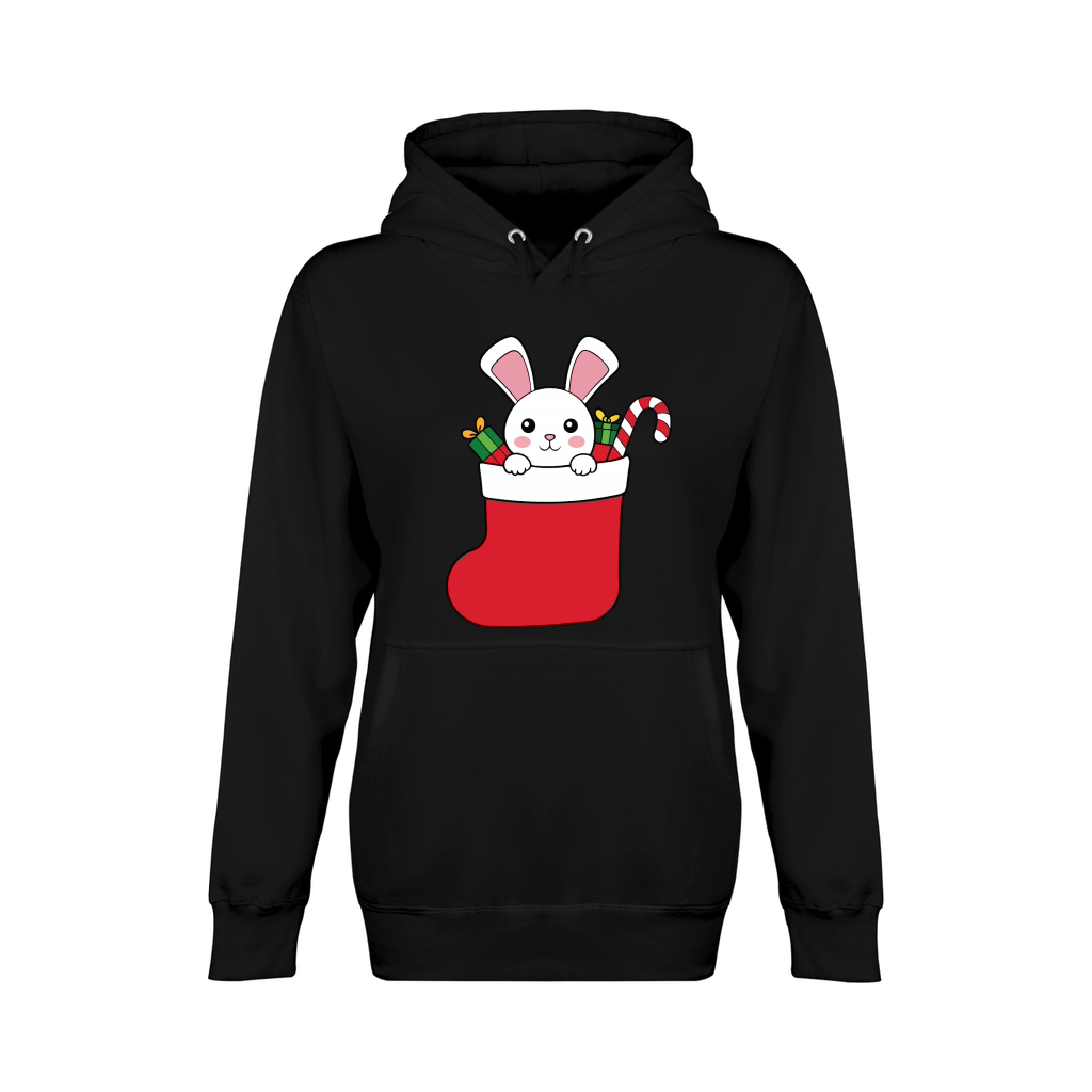 Christmas Rabbit 04 Unisex Premium Pullover Hoodie