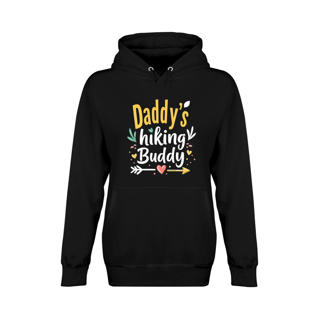 Daddys hiking buddy Unisex Premium Pullover Hoodie
