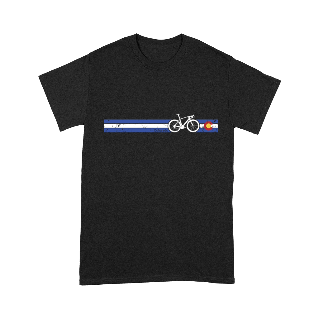 Colorado State Flag Cycling Bike Racing CO Road Unisex T-Shirt