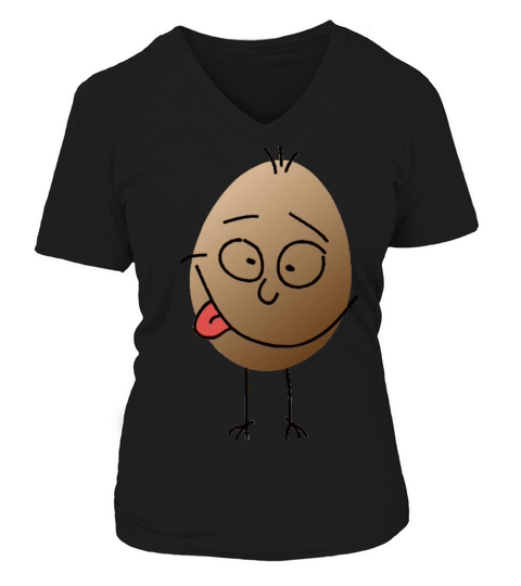Easter Eggs V-neck T-Shirt Woman
