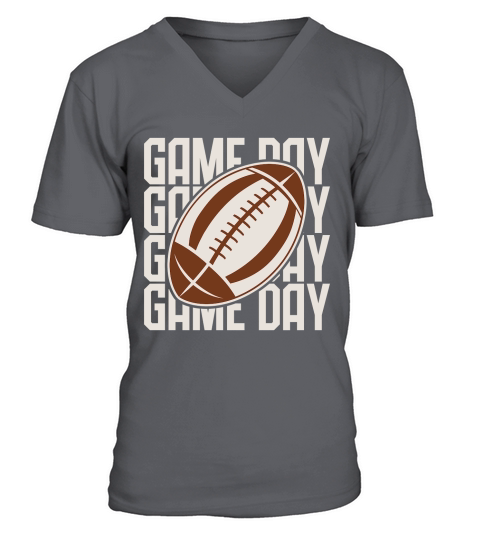 Game day V-Neck T-shirt