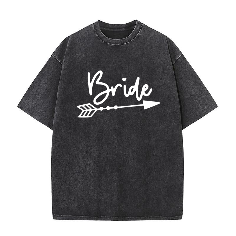 Bride   White Washed T-Shirt