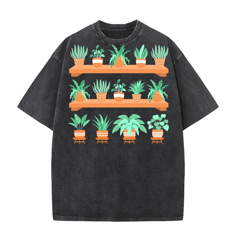 Gardening Plants 1 Washed T-Shirt