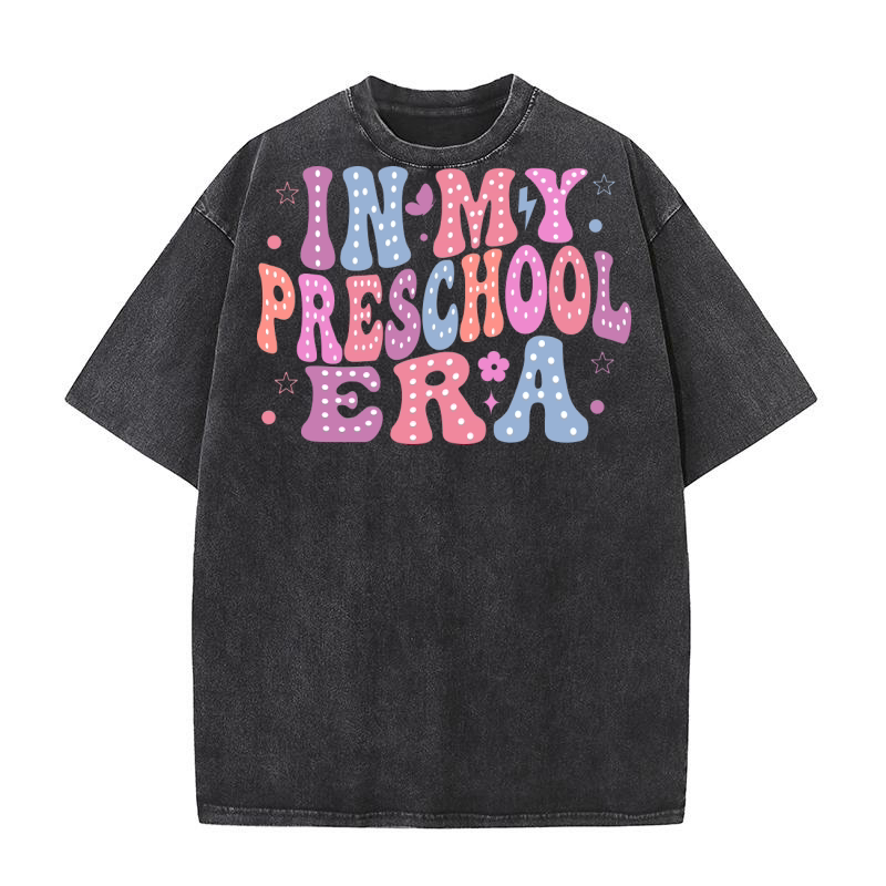In My Preschool Era Washed T-Shirt
