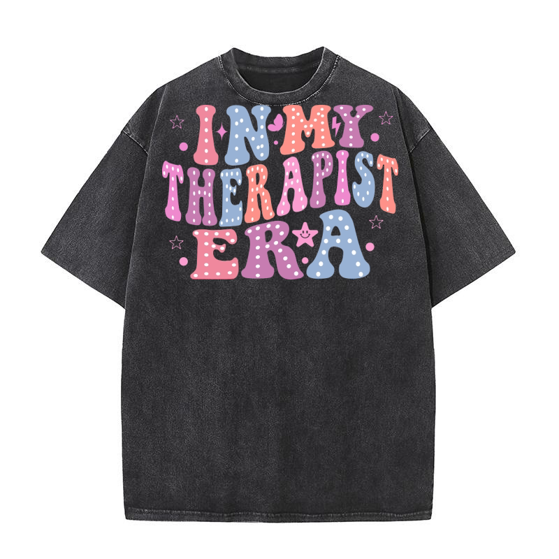 In My Therapist Era 02 Washed T-Shirt