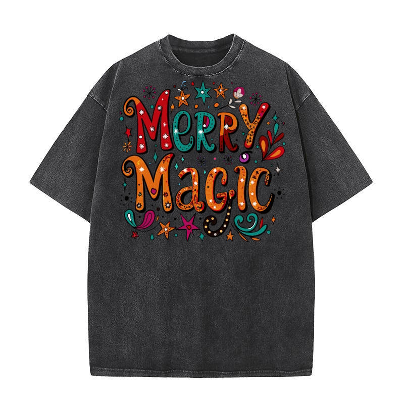 Merry magic 3 Washed T-Shirt