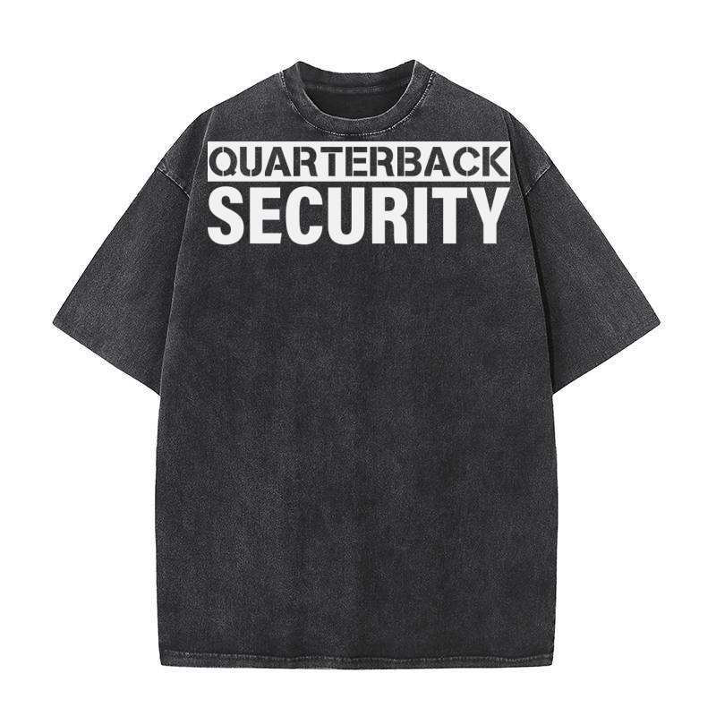 Quarterback Security Washed T-Shirt