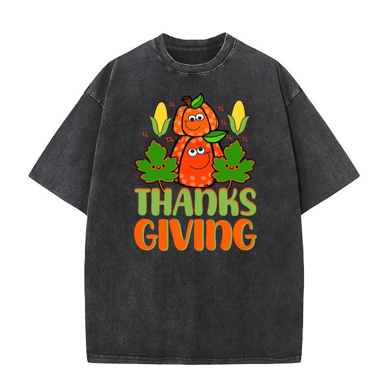 thanks giving 2 Washed T-Shirt