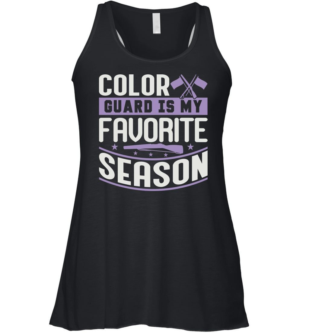 Color Guard Is My Favorite Season 06 Women's Flowy Tank Top