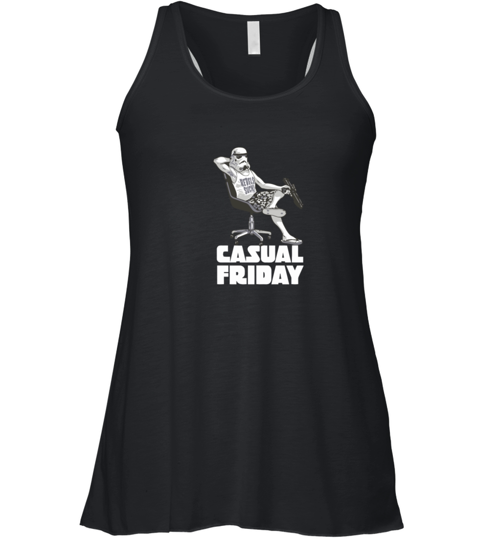 Funny Star Wars Stormtrooper comic Women's Flowy Tank Top