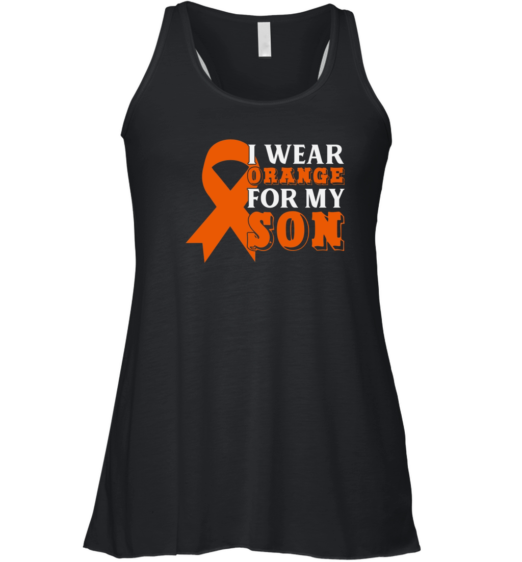 I Wear Orange for my Son Women's Flowy Tank Top