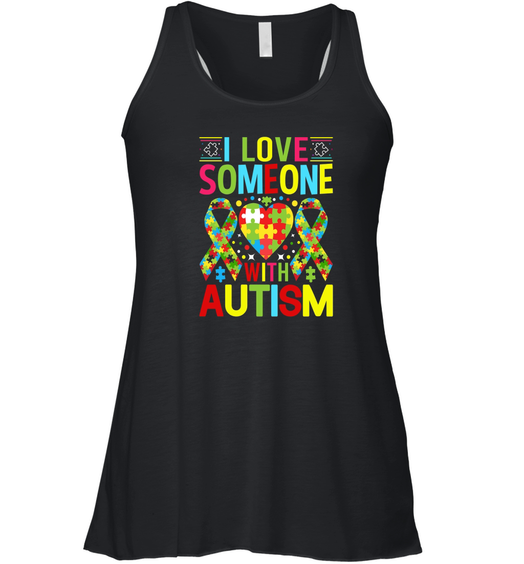 Ilve Someone With AUTISM 02 Women's Flowy Tank Top
