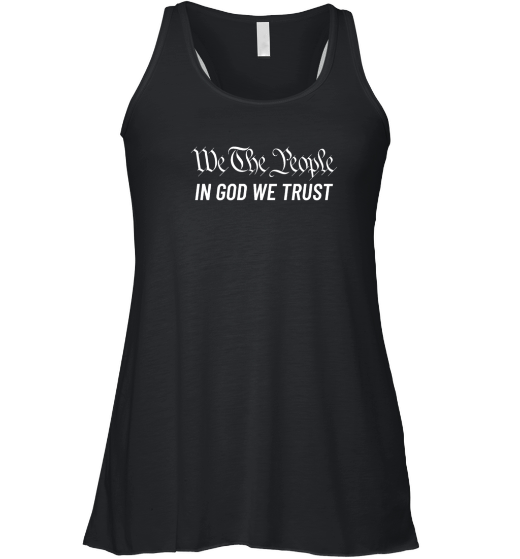 We The People In God We Trust US Constitution Women's Flowy Tank Top