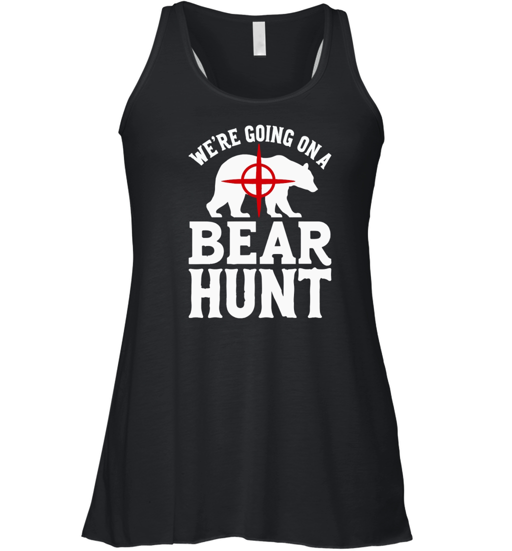 Were going on a bear hunt Women's Flowy Tank Top