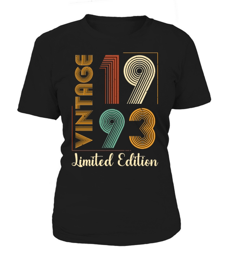Vintage 1993 Limited Edition Birthday T Shirt Design (1) Women's T-Shirt