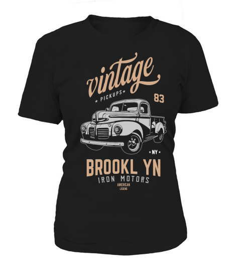 Vintage Classic Hotrods Vector Women's T-Shirt