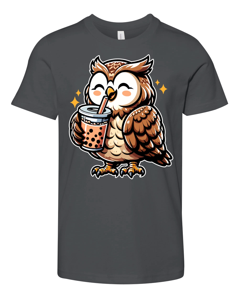 owl BOBA TEA 2 Youth Unisex Jersey Tee