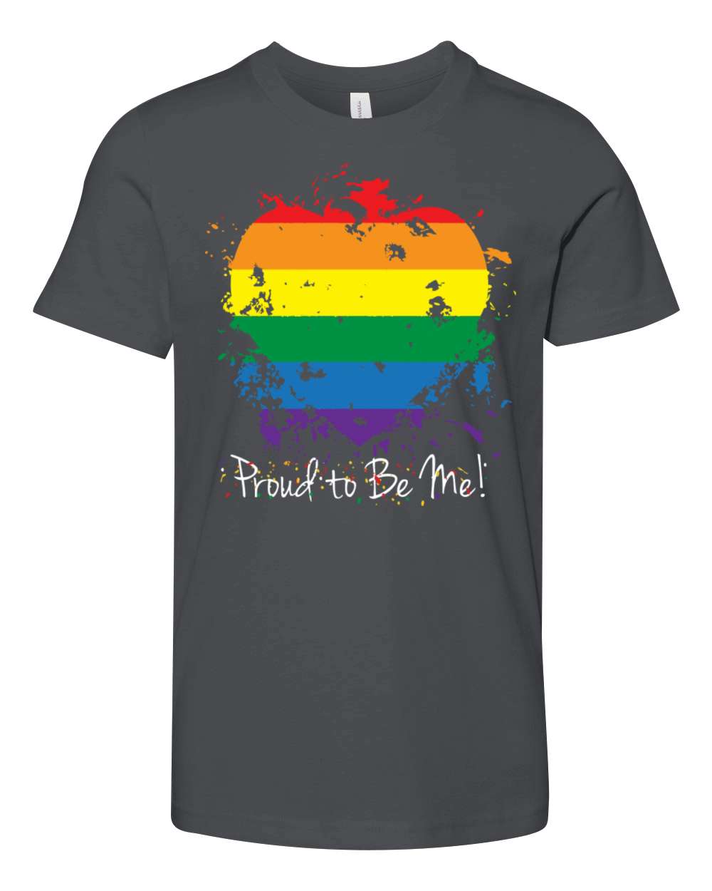 Proud to be Me Gay Pride Youth Unisex Jersey Tee