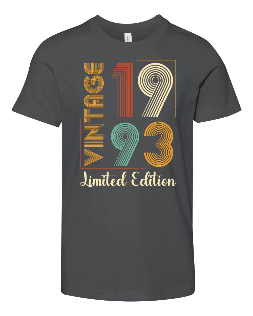 Vintage 1993 Limited Edition Birthday T Shirt Design (1) Youth Unisex Jersey Tee
