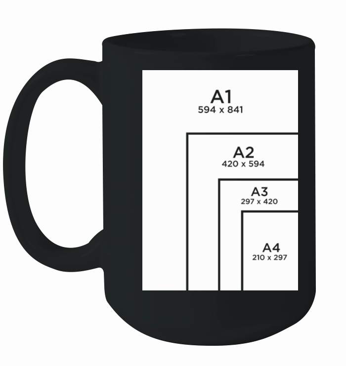 Architecture Paper Size Ceramic Mug