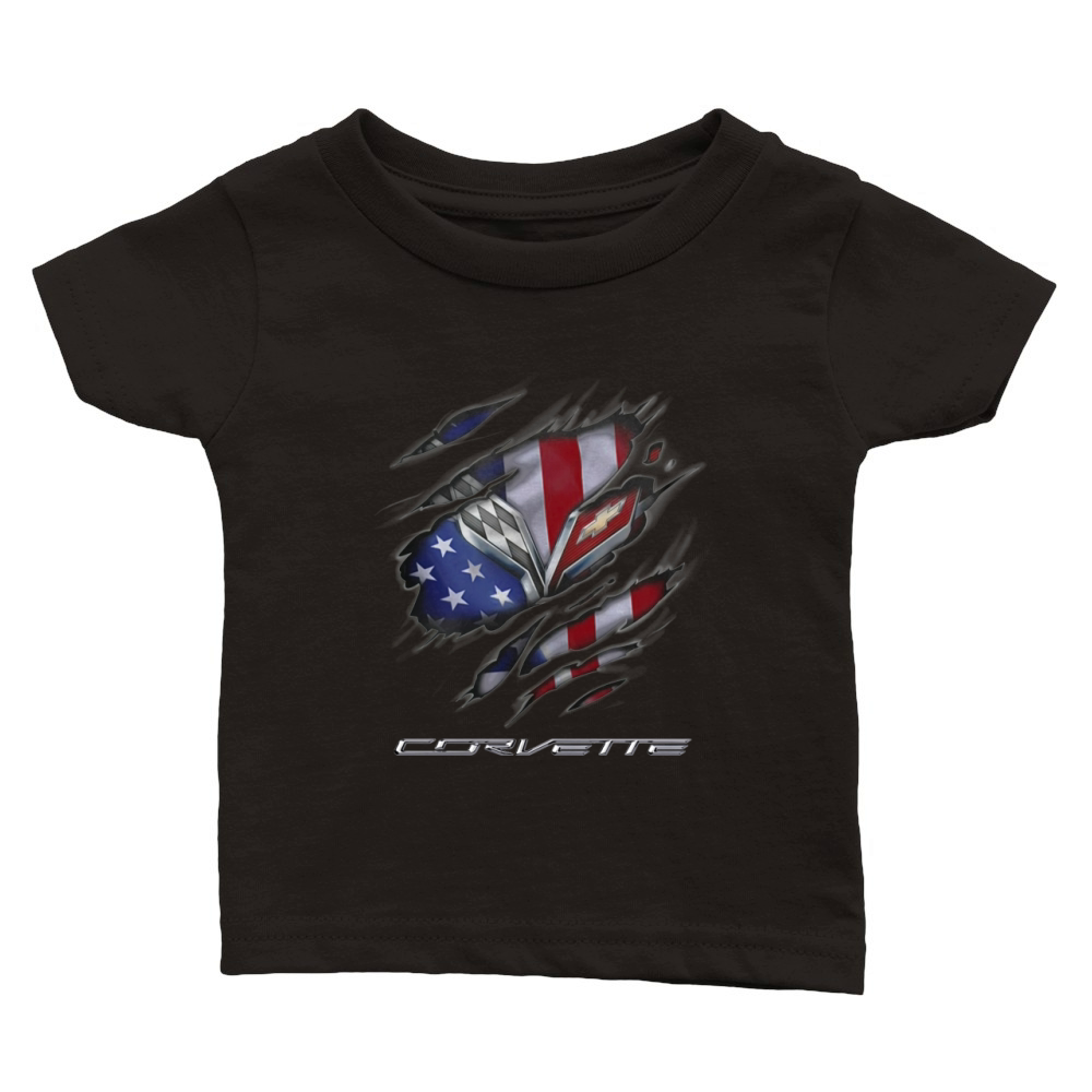 LIMITTED EDITION CORVETTE Classic Baby Crewneck T-shirt
