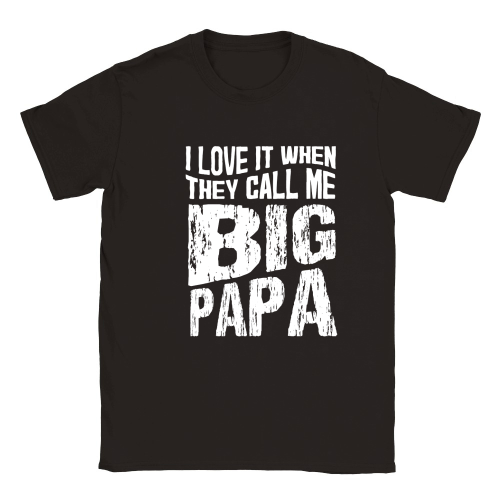 Father day I Love It when They Call Me Big Papa Classic Kids Crewneck T-shirt