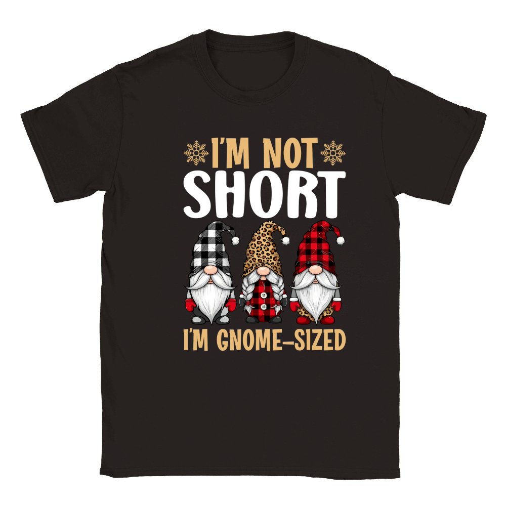 im not short im gnome sized Classic Kids Crewneck T-shirt