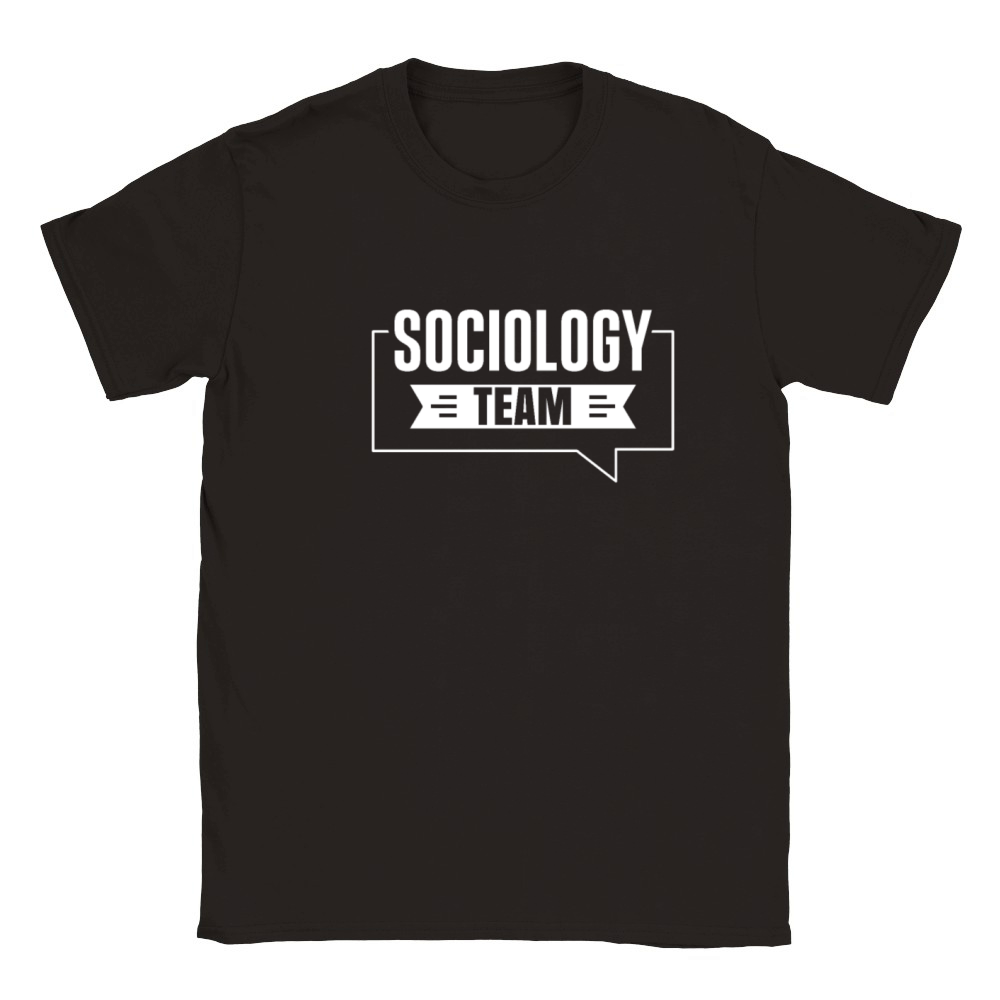 Sociology Team Sociologist Social Science Student Classic Kids Crewneck T-shirt