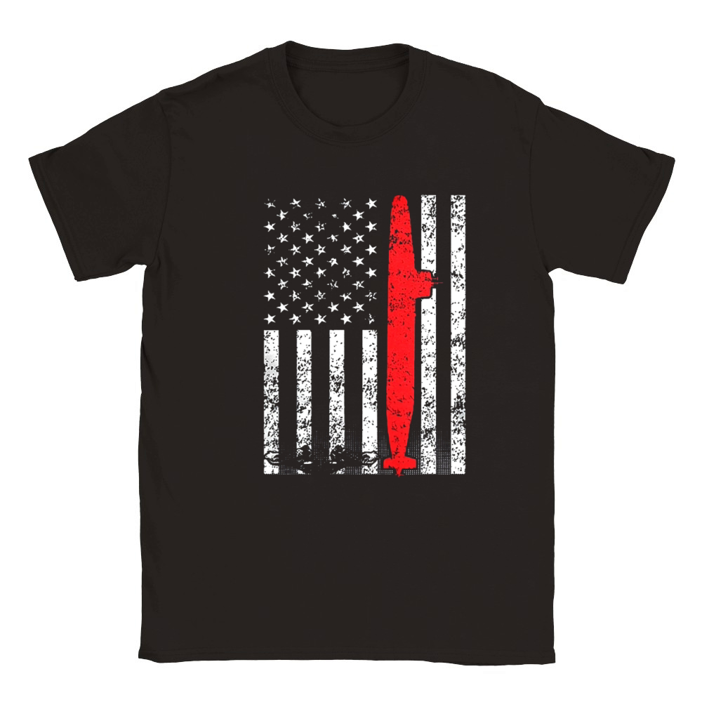 United States Submariner Flag Classic Kids Crewneck T-shirt
