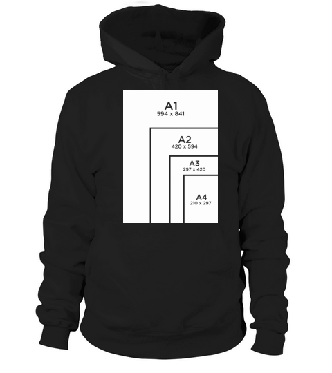 Architecture Paper Size Hoodie Unisex