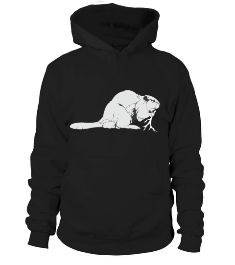 Bever funny animal Hoodie Unisex