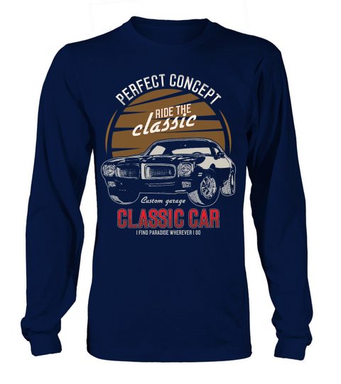 Classic Car Long sleeved Unisex
