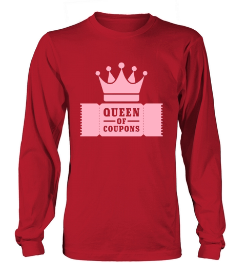 Queen of Coupons Long sleeved Unisex