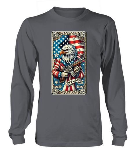 trump Tarot Card 5 Long sleeved Unisex