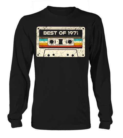 Vintage 1971 50th Birthday Est 1971 Long sleeved Unisex