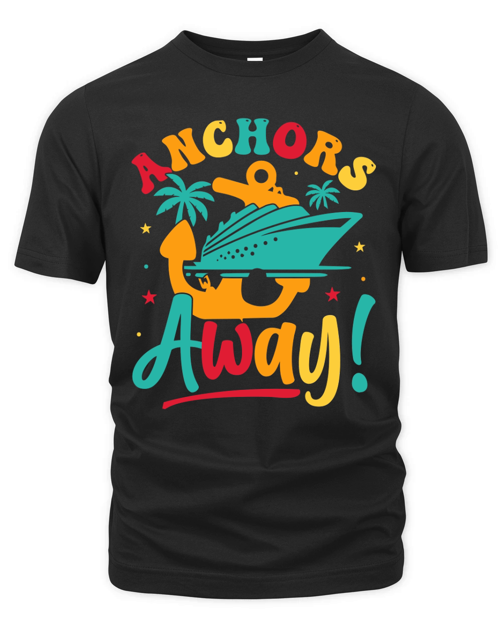 Anchors Away Organic Unisex T-shirt
