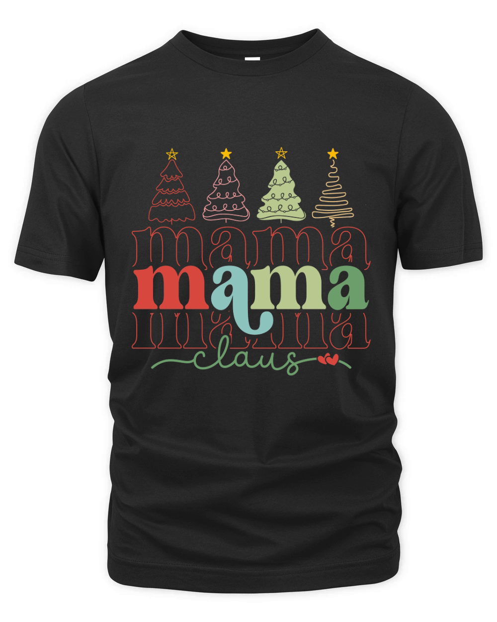Mama Claus 16 Organic Unisex T-shirt