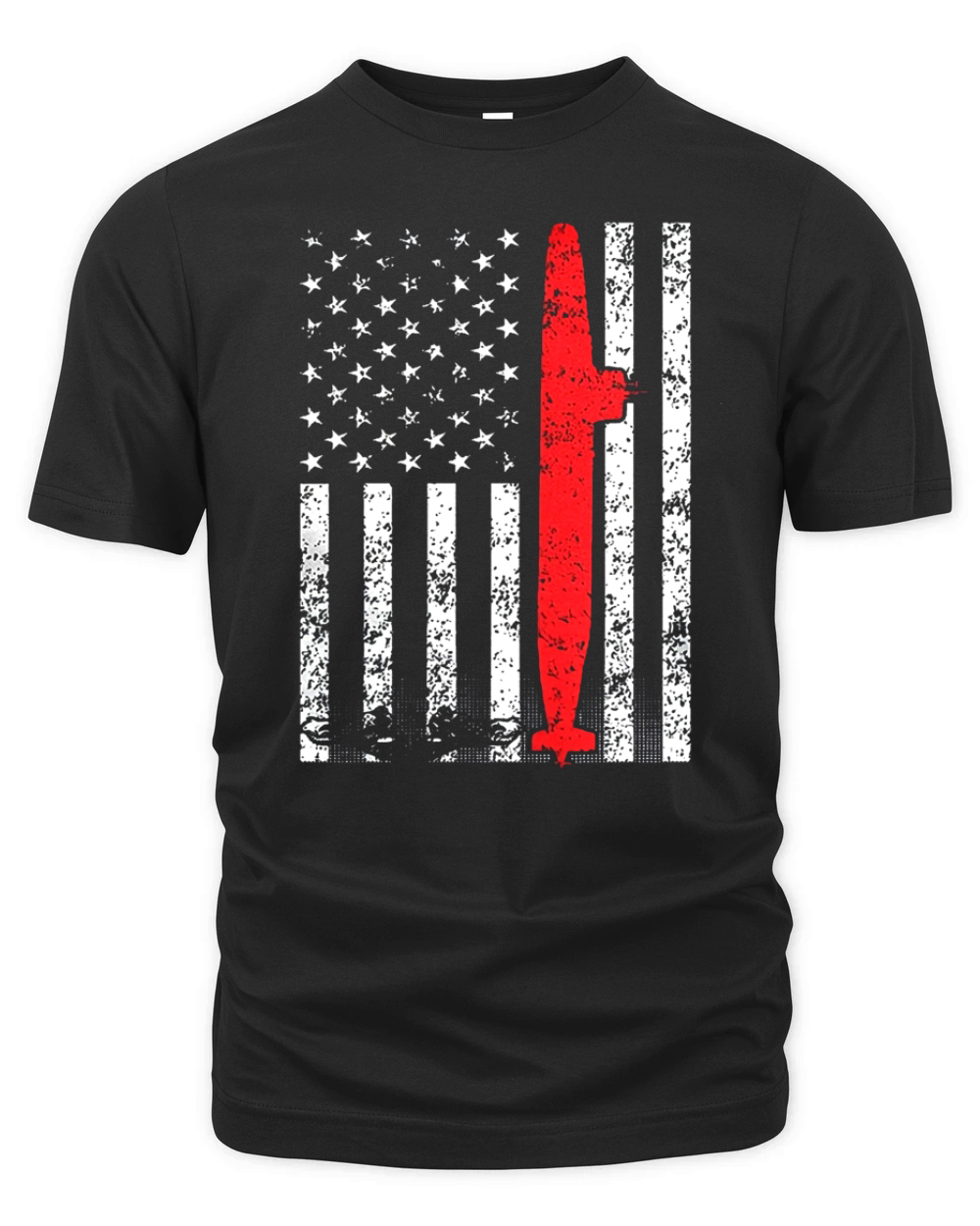 United States Submariner Flag Organic Unisex T-shirt