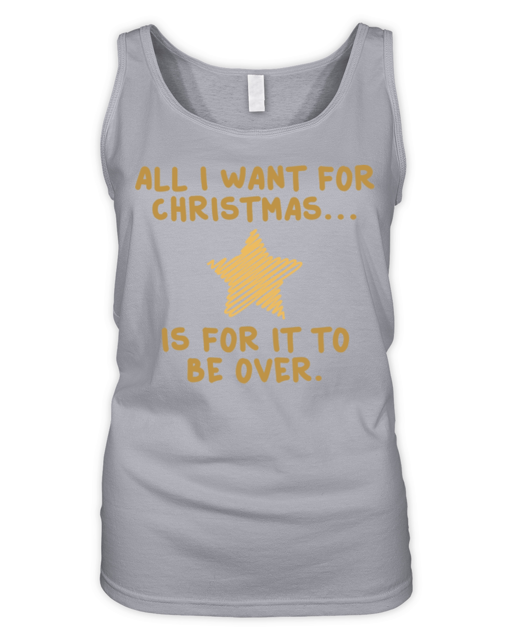 All I Want For Christmas Organic Women's Tank Top