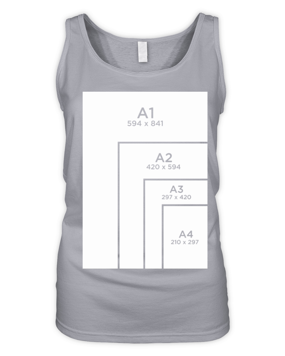 Architecture Paper Size Organic Women's Tank Top