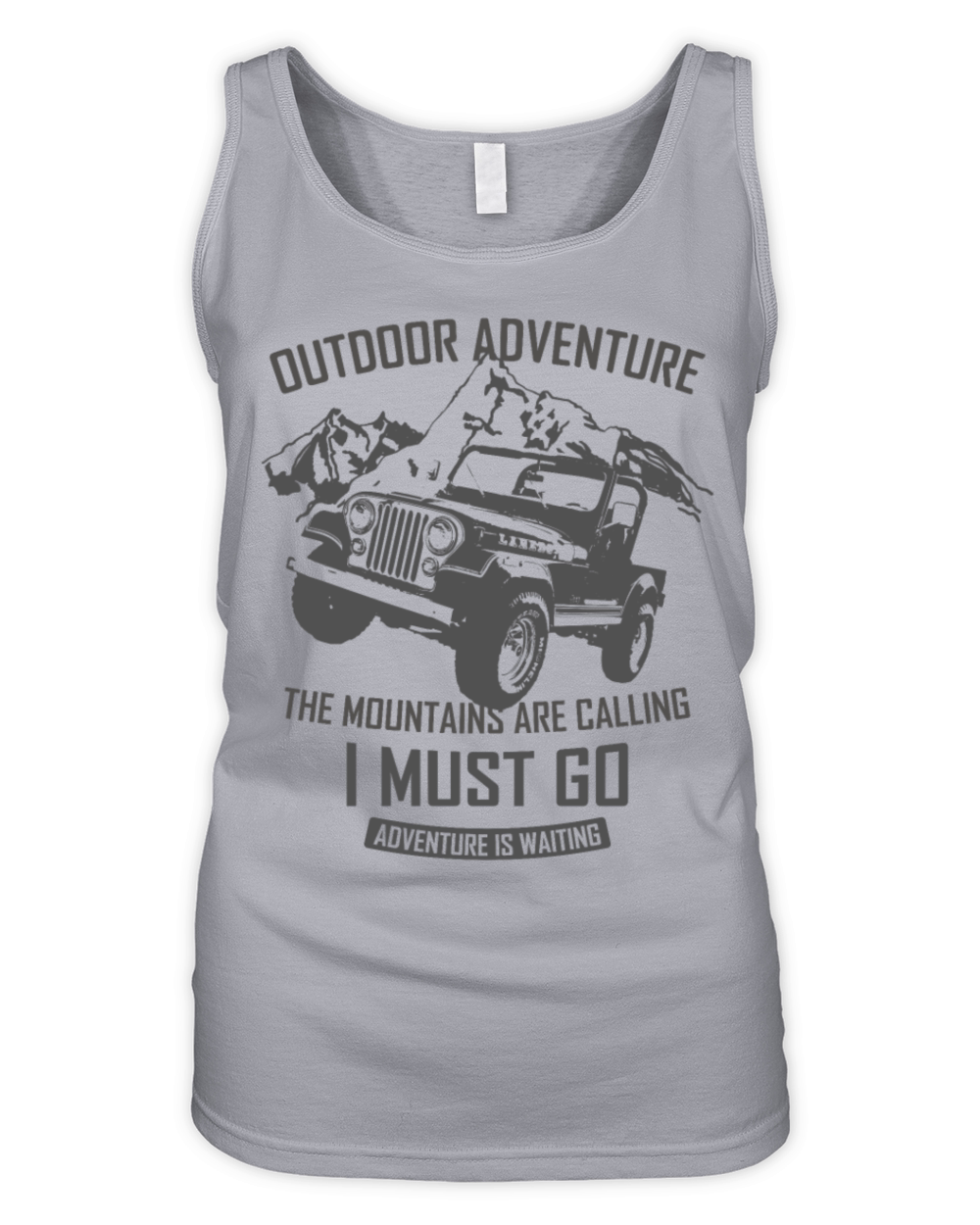 Classic Jeep CJ7 Laredo Outdoor Adventure Organic Women's Tank Top