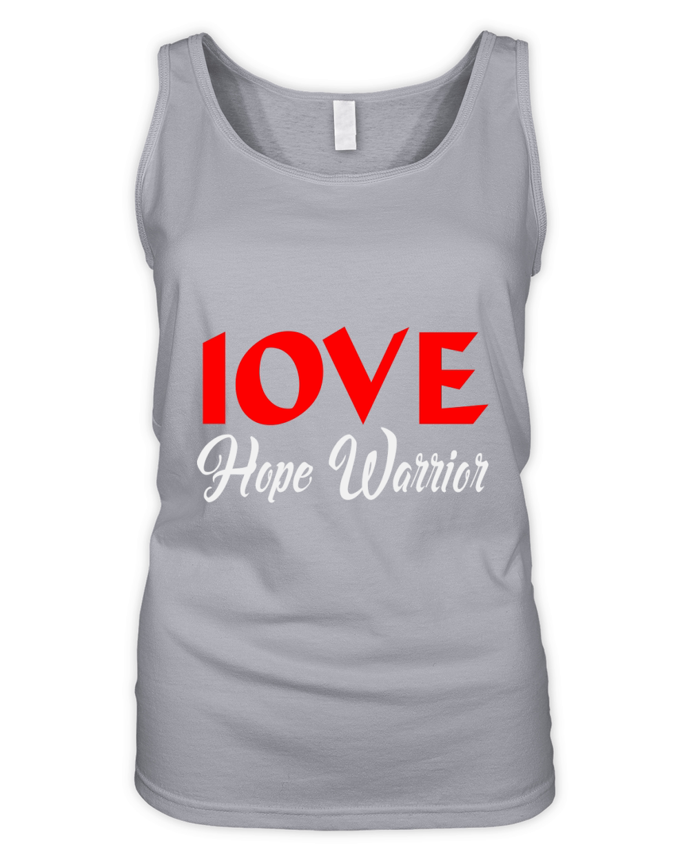 Love hope warrior Organic Women's Tank Top