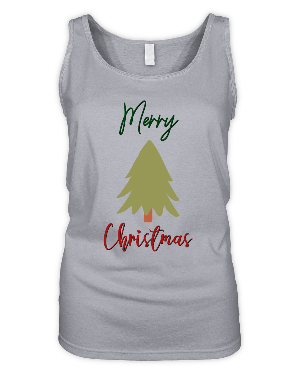 Merry Christmas 42 44 Organic Women's Tank Top