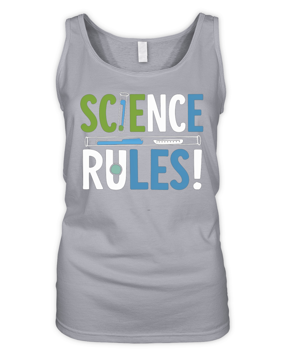 Science rules! Organic Women's Tank Top
